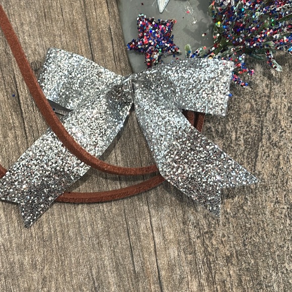 Holiday Horses: “Liberty” design. Decorated Christmas/holiday horse ornament - Picture 11 of 13